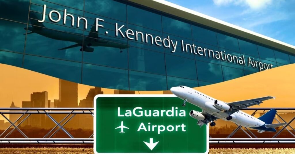 What is the New York LGA to JFK Distance
